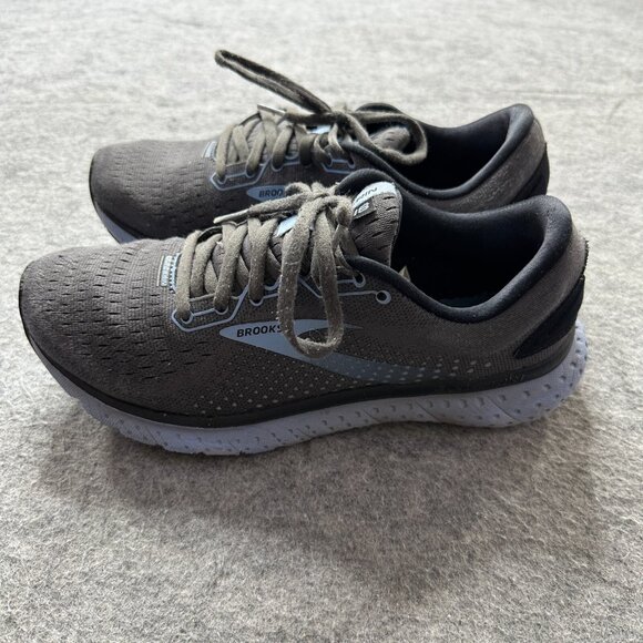 Brooks Running Shoes Women 9 B Blue Gray Glycerin 18 Sneakers 1203171B050 - Picture 1 of 10